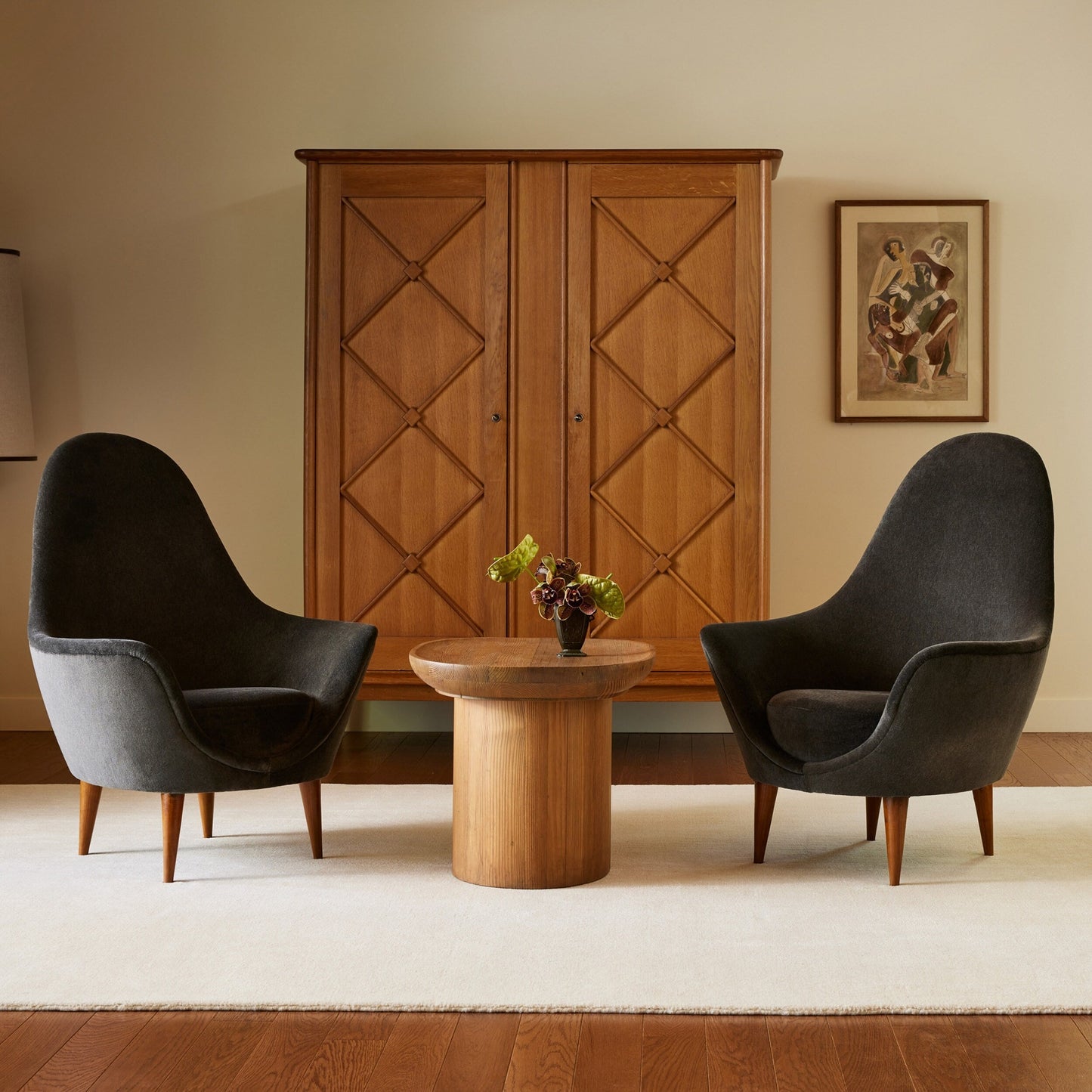 Tapis Nuloom Arrel moucheté en laine mélangée