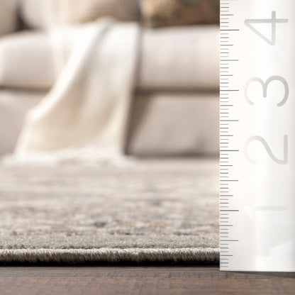 Tapis carrelé traditionnel Nuloom Becca