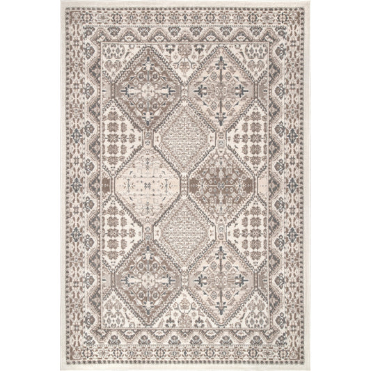 Tapis carrelé traditionnel Nuloom Becca