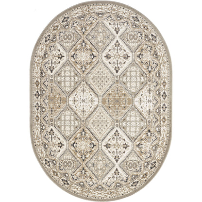 Tapis carrelé traditionnel Nuloom Becca