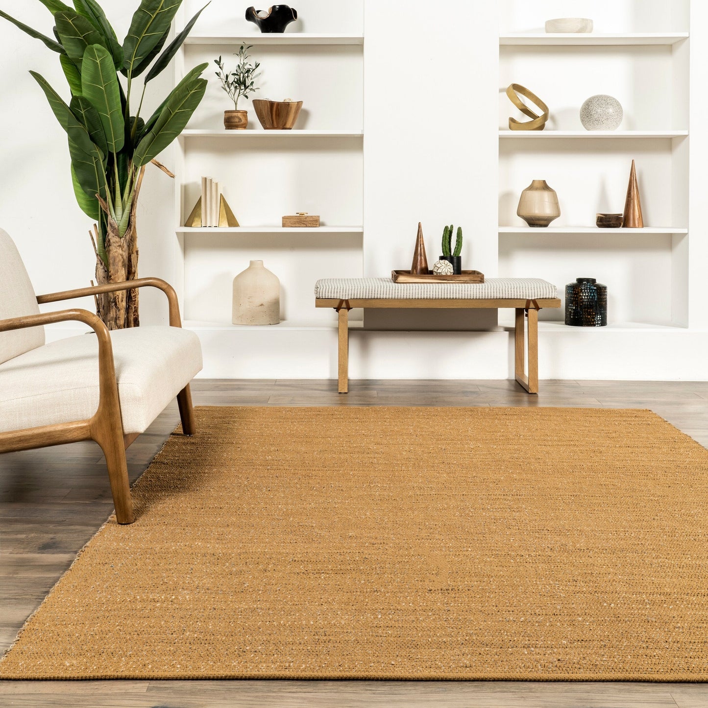 Tapis Nuloom Jacky Classic en mélange de jute