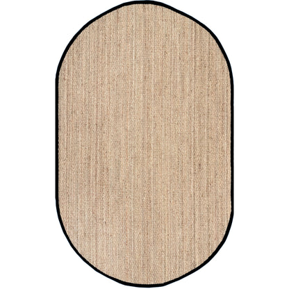 Tapis Nuloom Kiana Casual avec bordure en jonc de mer