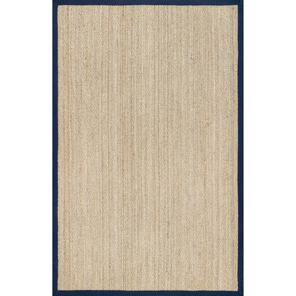 Tapis Nuloom Kiana Casual avec bordure en jonc de mer