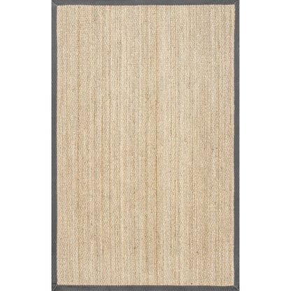 Tapis Nuloom Kiana Casual avec bordure en jonc de mer