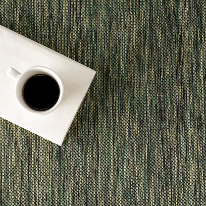 Tapis d'intérieur/extérieur classique à bordures Nuloom Leah