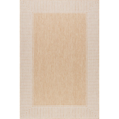 Tapis d'intérieur/extérieur classique à bordures Nuloom Leah