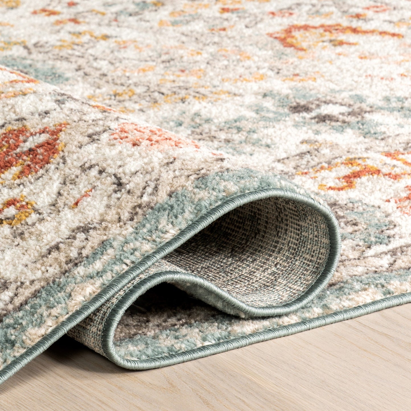 Tapis floral vintage Nuloom Lenore