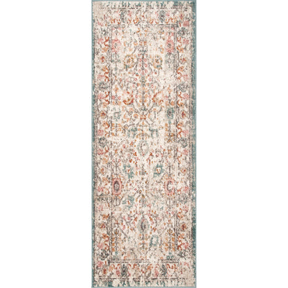 Tapis floral vintage Nuloom Lenore