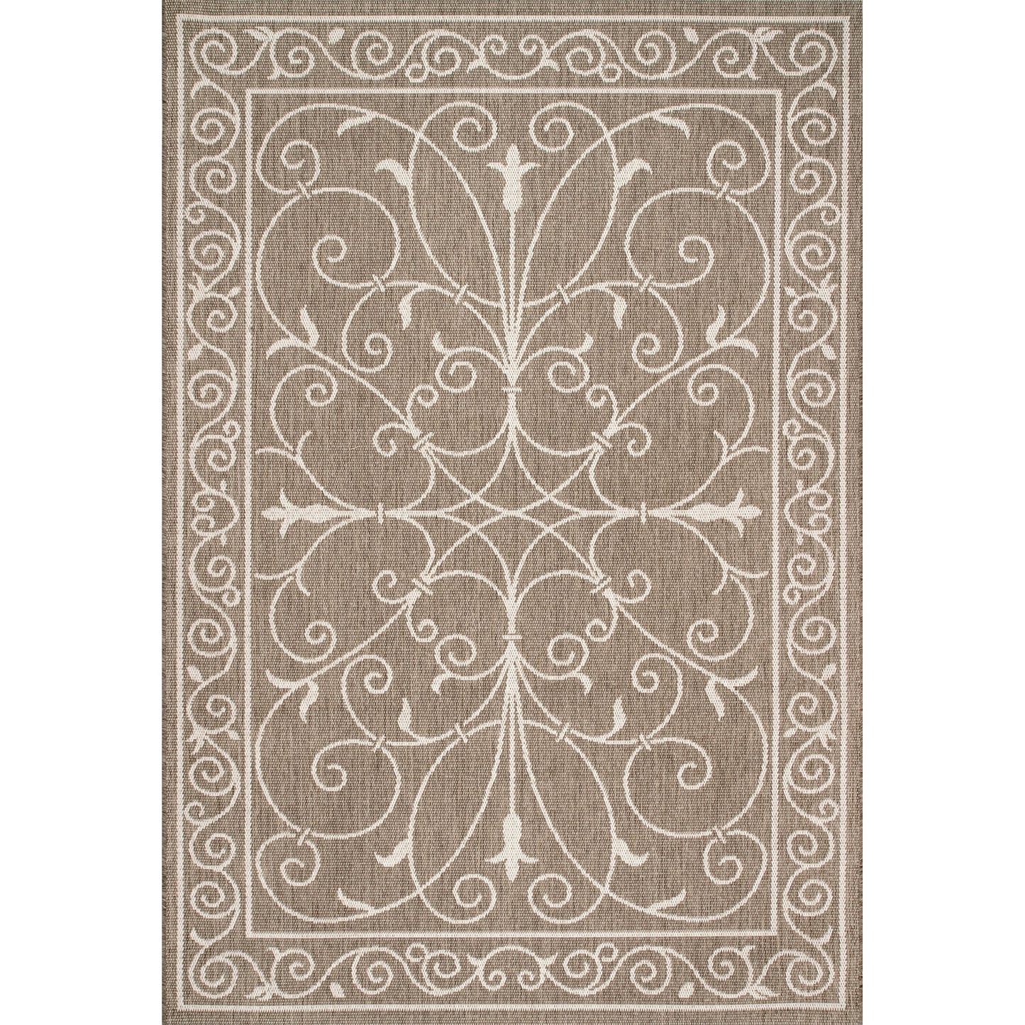 Tapis traditionnel d'intérieur/extérieur Nuloom Kathleen