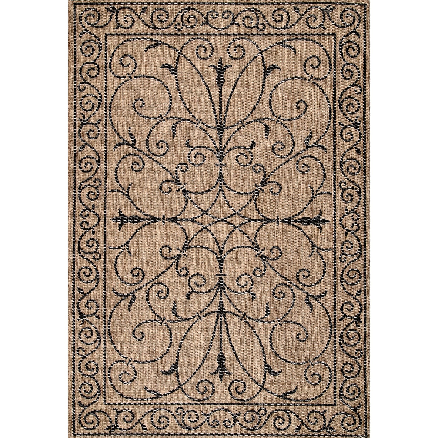 Tapis traditionnel d'intérieur/extérieur Nuloom Kathleen