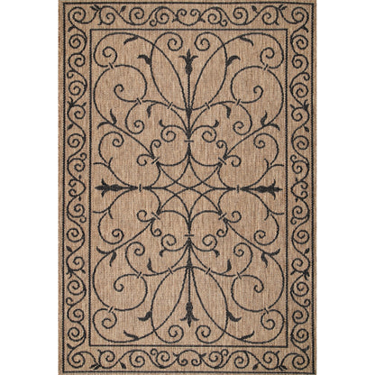 Tapis traditionnel d'intérieur/extérieur Nuloom Kathleen