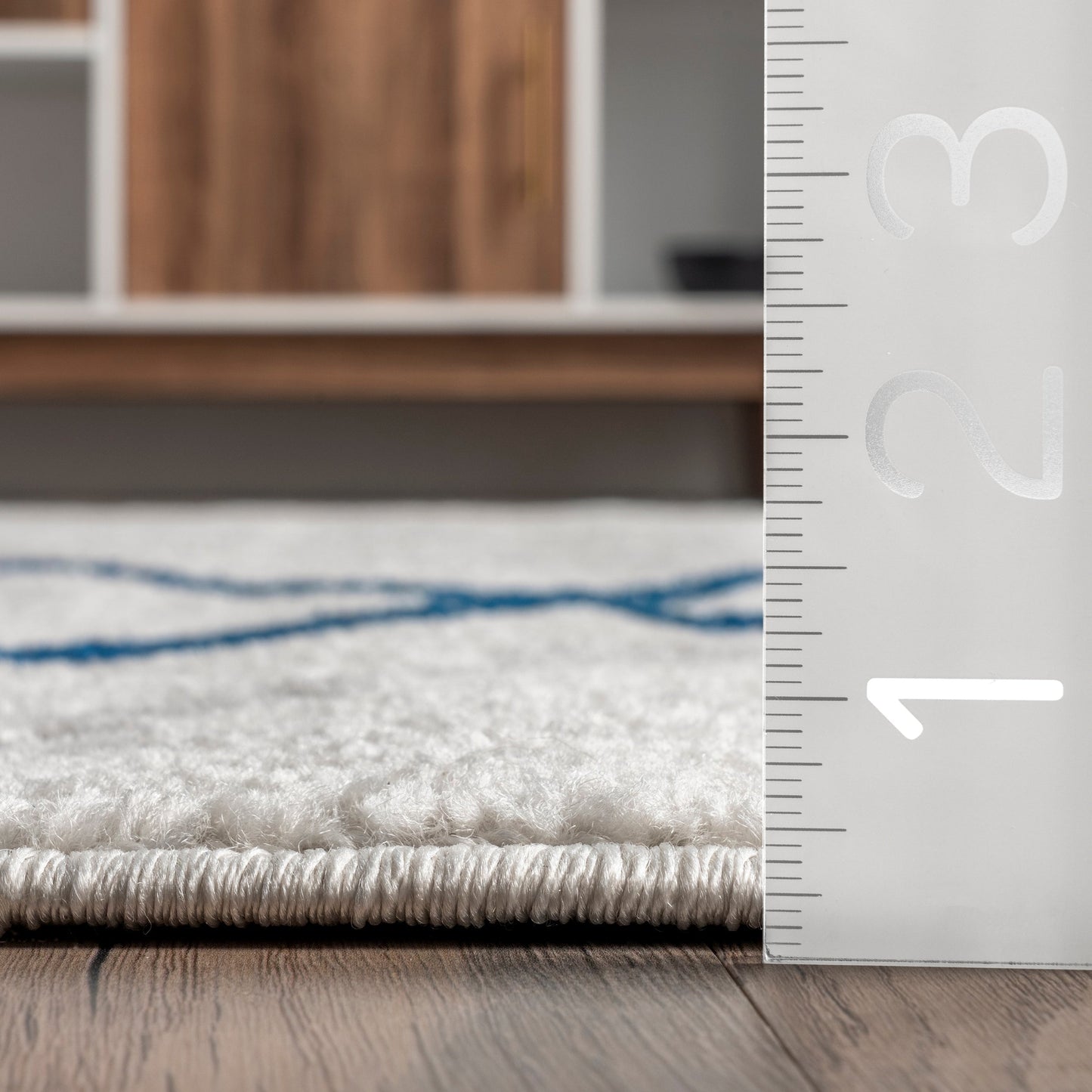 Tapis abstrait moderne Nuloom Skylar