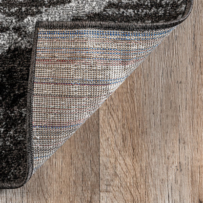 Tapis abstrait moderne Nuloom Skylar