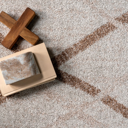 Tapis abstrait moderne Nuloom Skylar