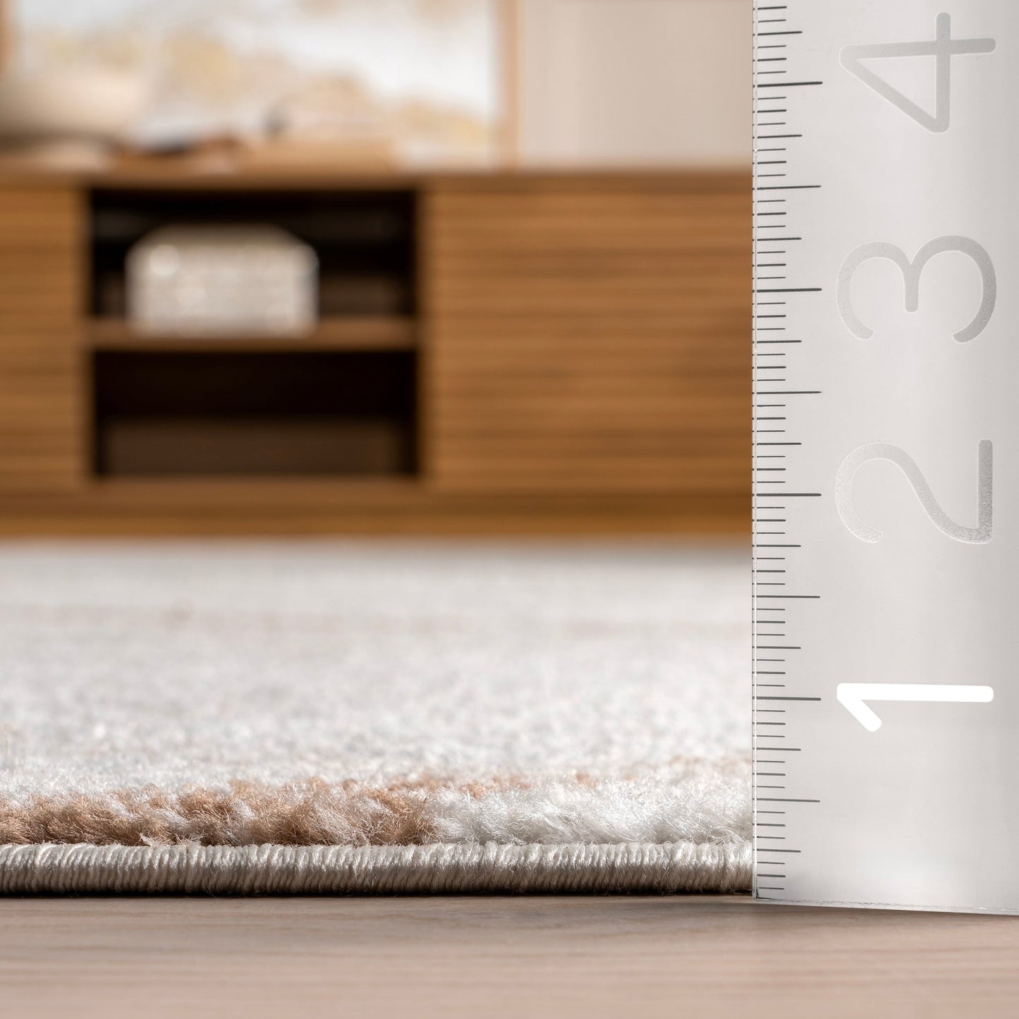 Tapis abstrait moderne Nuloom Skylar