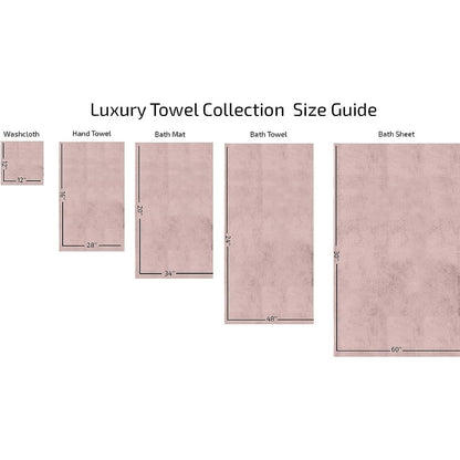 CTT %100 Turkish Cotton Towel Set 8 or 9 Pcs Quick Dry and Absorbent