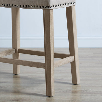 Tabourets de bar sans dossier Barish de Gray Barn (lot de 2)