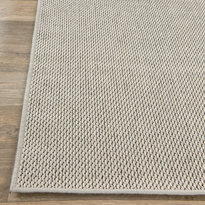 Contemporary Solid Indoor/Outdoor Area Rug