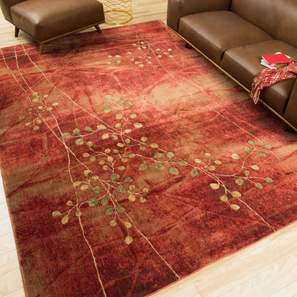 Tapis floral contemporain Nourison Somerset