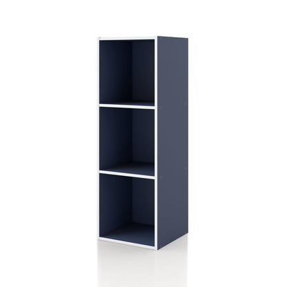 DH BASIC Organisateur de rangement empilable personnalisable en bois moderne - Étagères cubiques, armoire à tiroirs, bibliothèque avec portes par Denhour