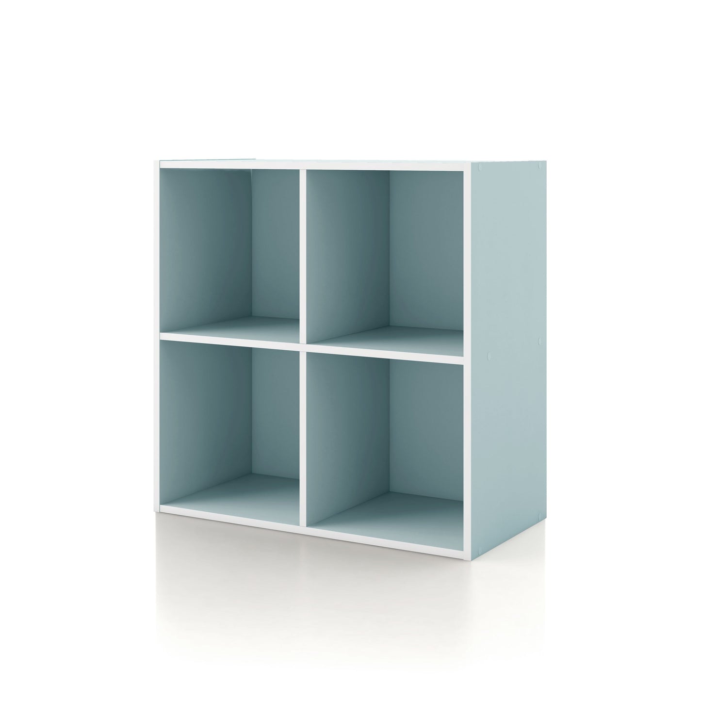 DH BASIC Organisateur de rangement empilable personnalisable en bois moderne - Étagères cubiques, armoire à tiroirs, bibliothèque avec portes par Denhour