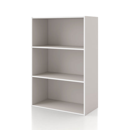 DH BASIC Organisateur de rangement empilable personnalisable en bois moderne - Étagères cubiques, armoire à tiroirs, bibliothèque avec portes par Denhour