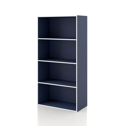 DH BASIC Organisateur de rangement empilable personnalisable en bois moderne - Étagères cubiques, armoire à tiroirs, bibliothèque avec portes par Denhour