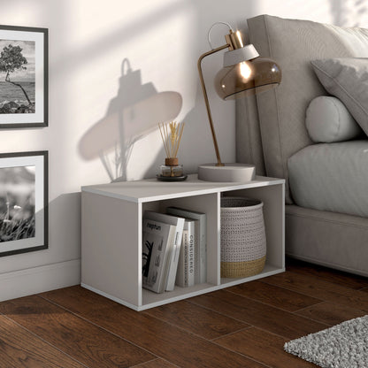 DH BASIC Organisateur de rangement empilable personnalisable en bois moderne - Étagères cubiques, armoire à tiroirs, bibliothèque avec portes par Denhour