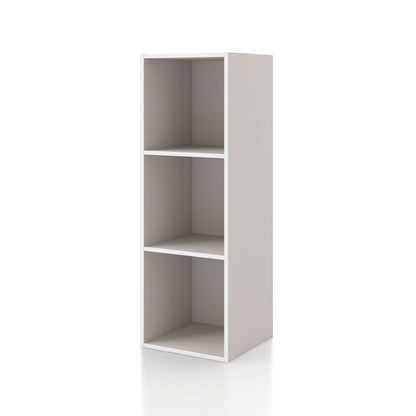 DH BASIC Organisateur de rangement empilable personnalisable en bois moderne - Étagères cubiques, armoire à tiroirs, bibliothèque avec portes par Denhour