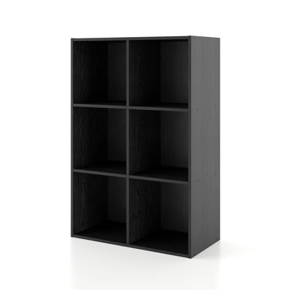 DH BASIC Organisateur de rangement empilable personnalisable en bois moderne - Étagères cubiques, armoire à tiroirs, bibliothèque avec portes par Denhour