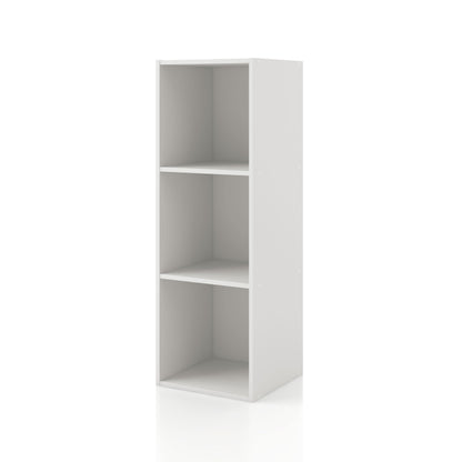 DH BASIC Organisateur de rangement empilable personnalisable en bois moderne - Étagères cubiques, armoire à tiroirs, bibliothèque avec portes par Denhour