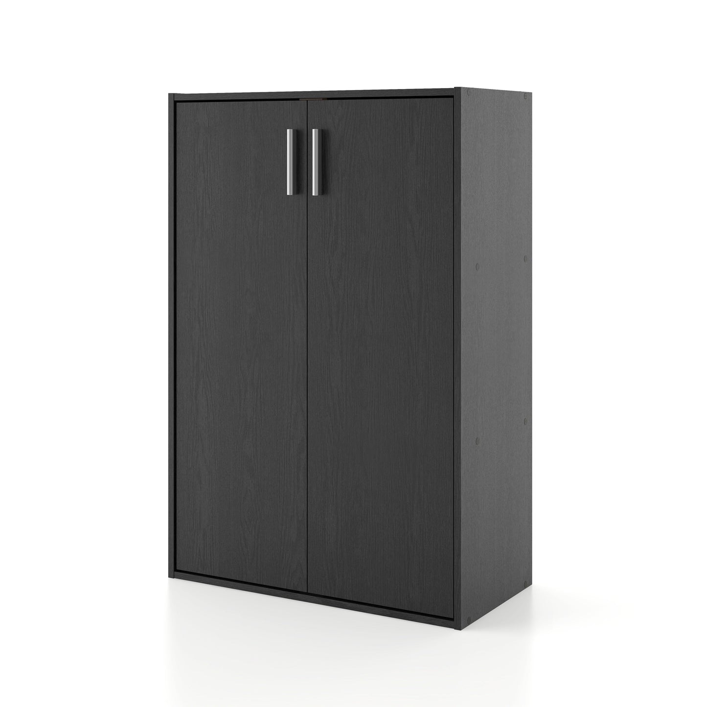 DH BASIC Organisateur de rangement empilable personnalisable en bois moderne - Étagères cubiques, armoire à tiroirs, bibliothèque avec portes par Denhour