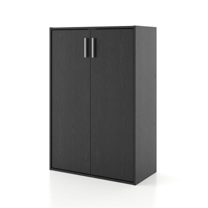 DH BASIC Organisateur de rangement empilable personnalisable en bois moderne - Étagères cubiques, armoire à tiroirs, bibliothèque avec portes par Denhour