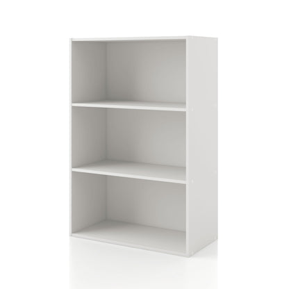 DH BASIC Organisateur de rangement empilable personnalisable en bois moderne - Étagères cubiques, armoire à tiroirs, bibliothèque avec portes par Denhour