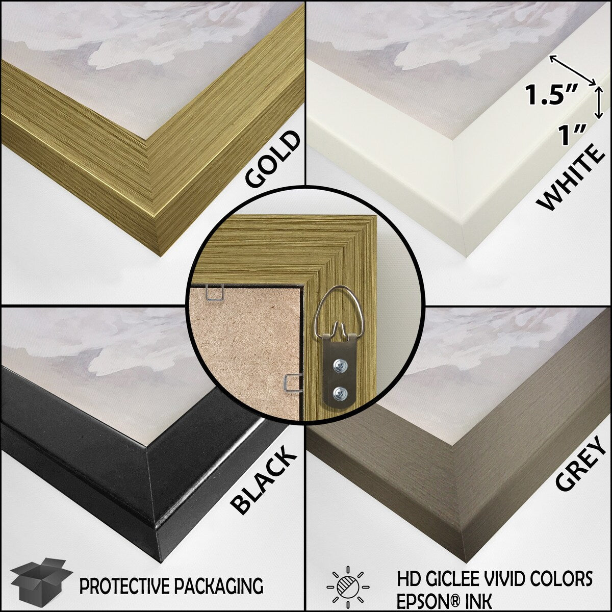 Impression sur toile encadrée Designart Poterie et fleurs Nature morte I Paysage Arbres