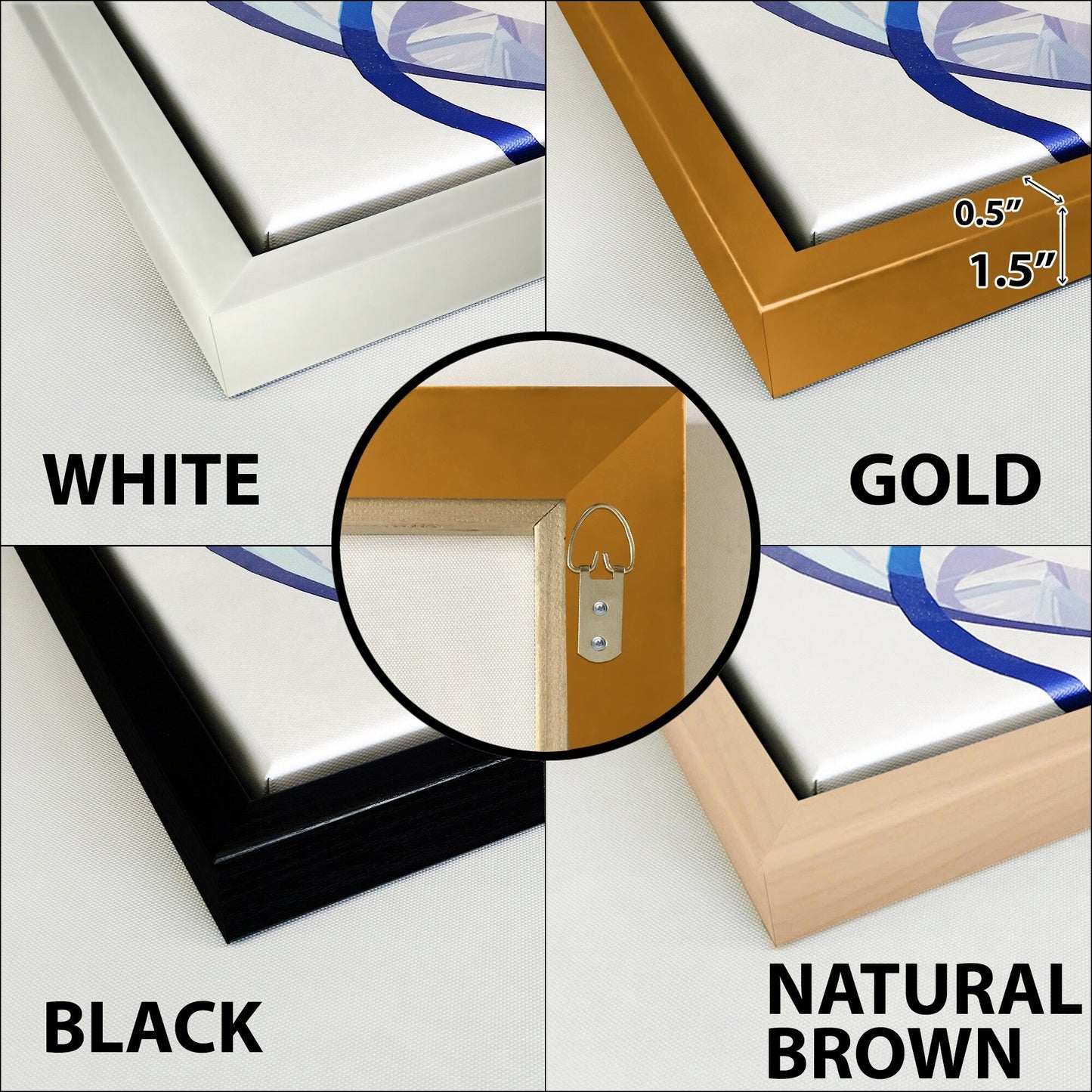 Orchidée blanche Designart, jardin de branches IV, arbre floral, décoration murale encadrée pour salon