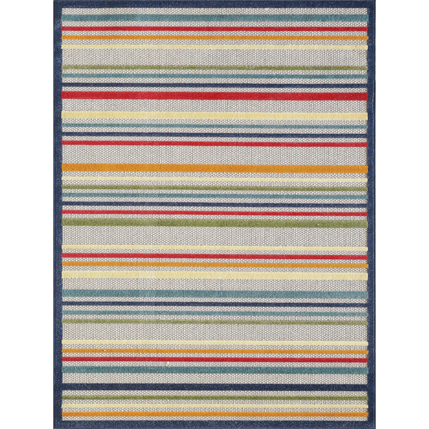 Tapis d'intérieur/extérieur Domani Napa Summer Stripe