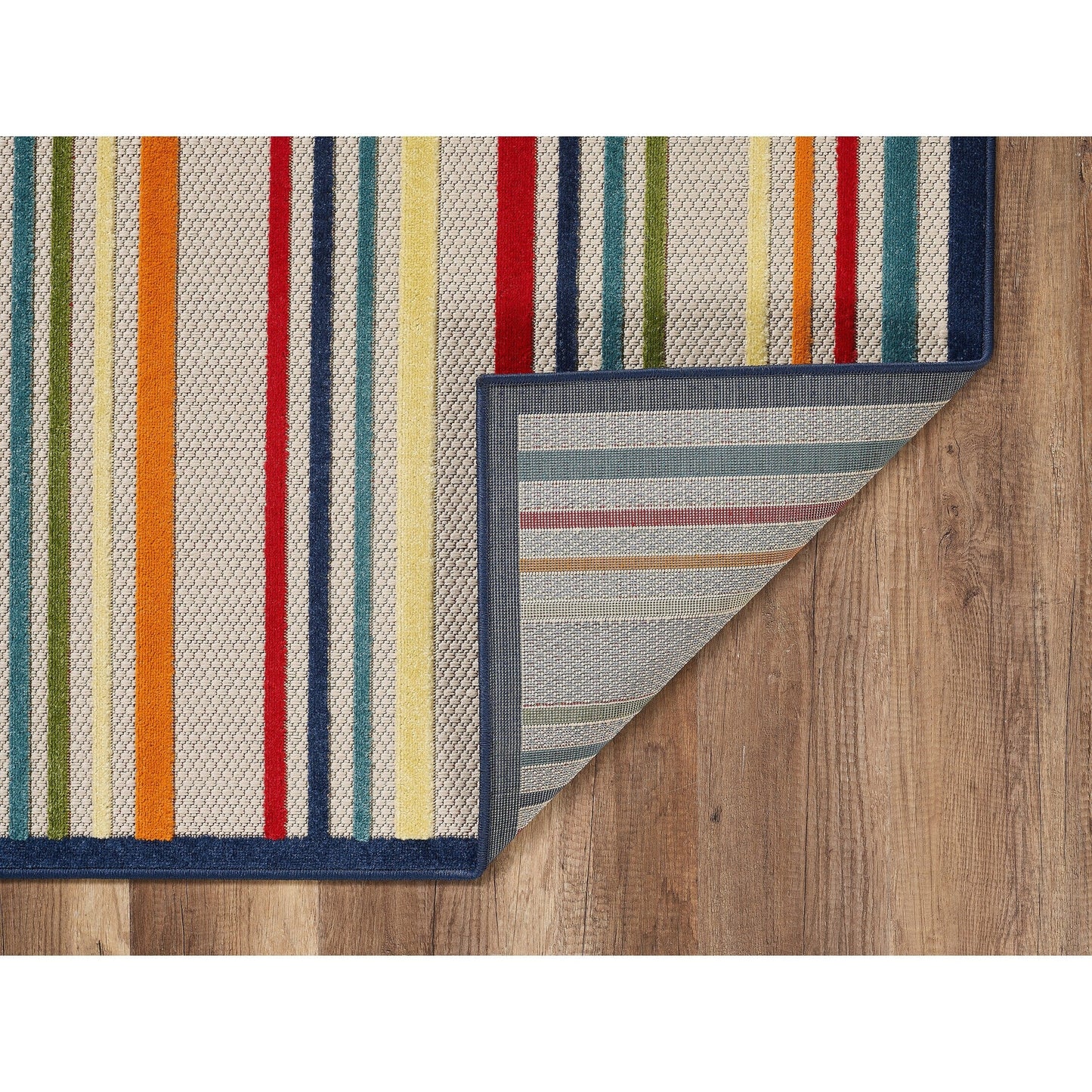 Tapis d'intérieur/extérieur Domani Napa Summer Stripe