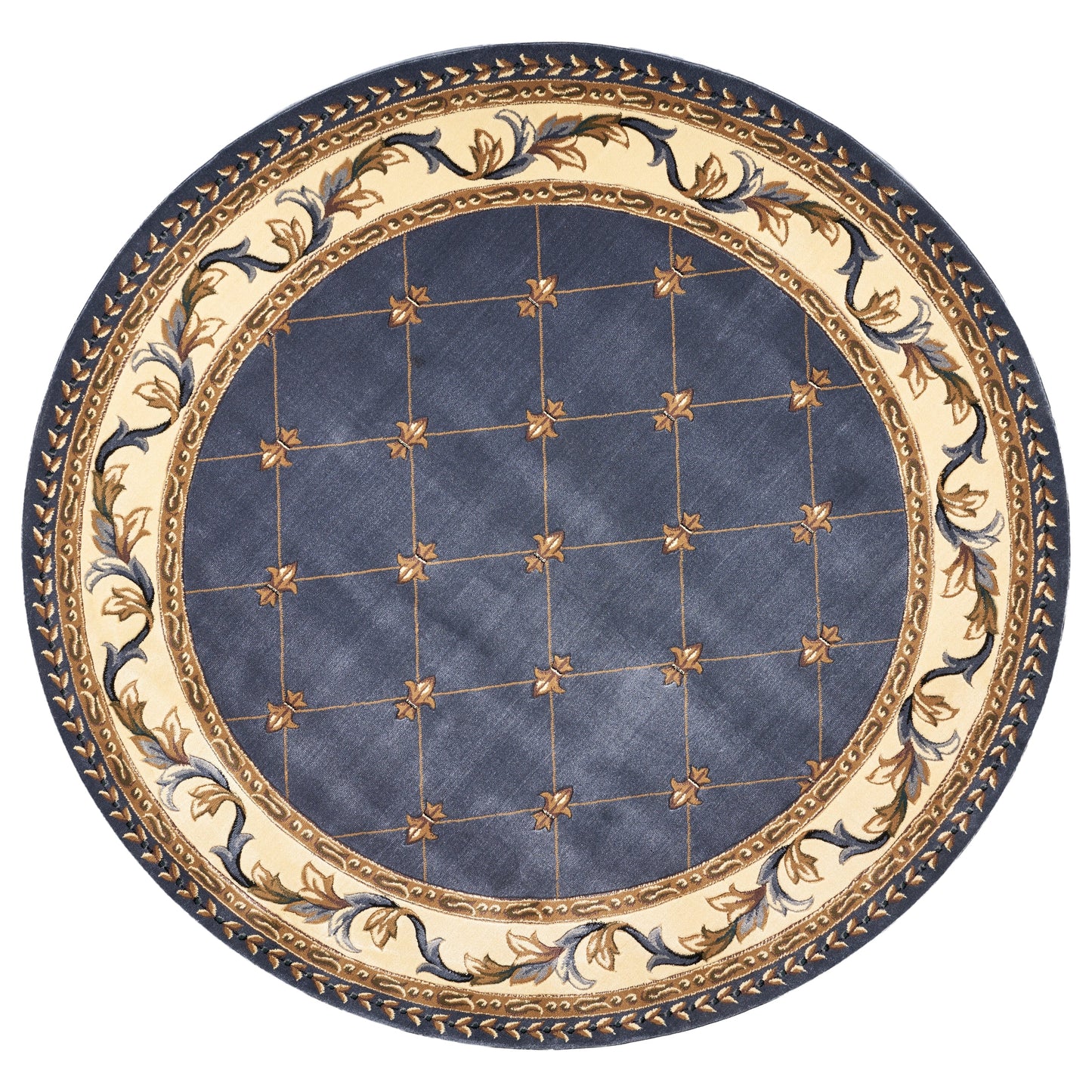 Tapis Domani Classics style victorien à bordure en treillis