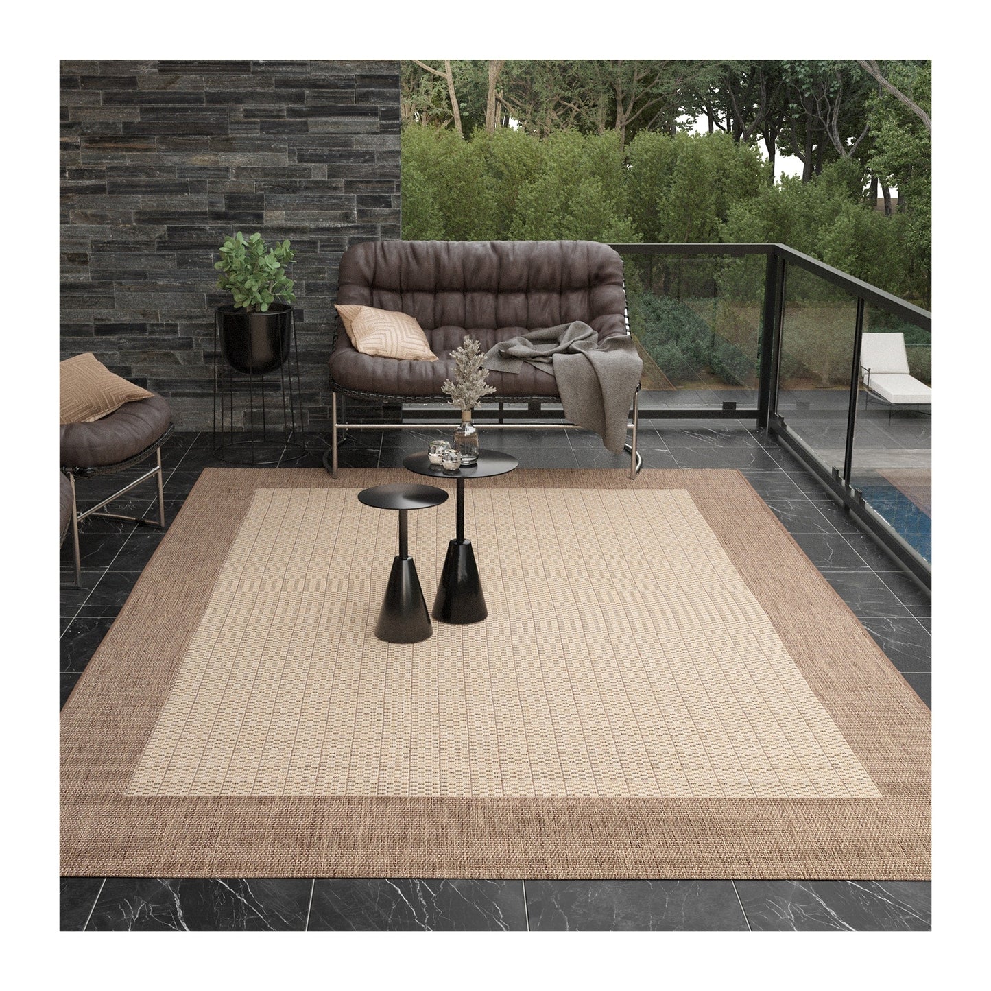 Tapis pergola Dream Decor Quad pour intérieur/extérieur
