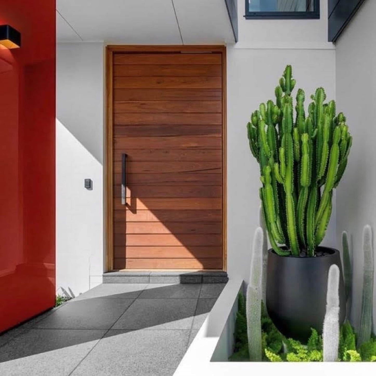 Jardinière conique en fibre de verre DreamPatio La Mirada, 1 pièce, pour intérieur/extérieur