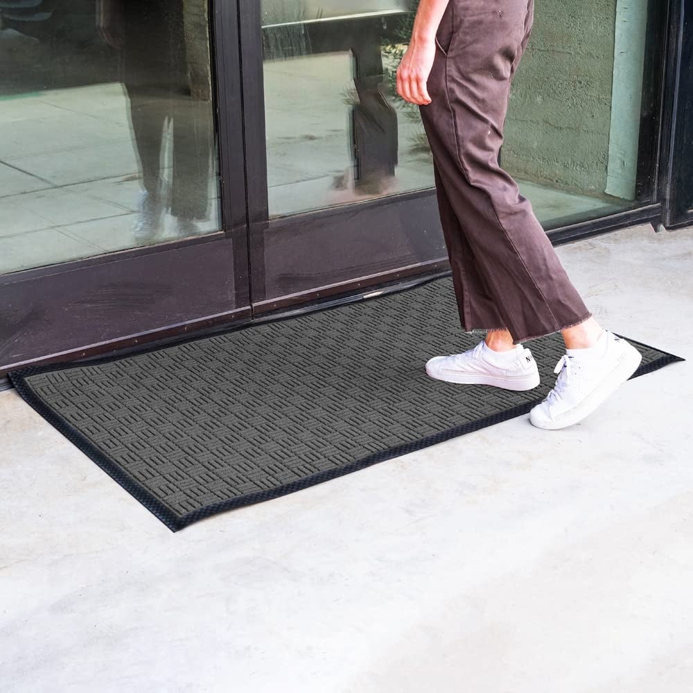 Envelor Door Mat Indoor Outdoor Low Profile Commercial Entryway Rug