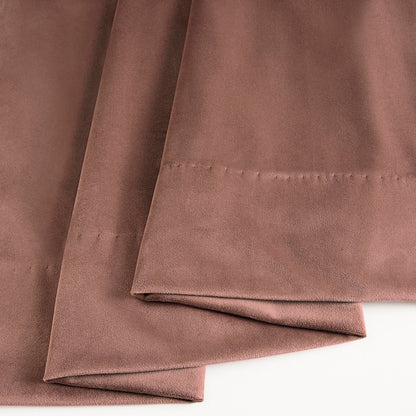 Exclusive Fabrics Heritage Plush Velvet Room Darkening Curtains (1 Panel) Luxury Velvet Curtains for Bedroom & Living Room.