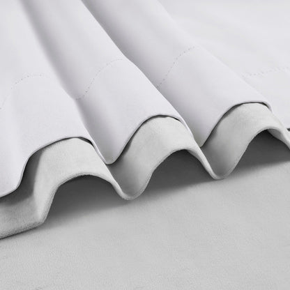 Exclusive Fabrics Signature Extra Wide Blackout Velvet Curtains (1 Panel) - Luxurious Blackout Drapes
