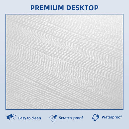 Farmhouse Coffee Table with Storage 2-Tier Center Table for Living Room