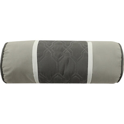 Ensemble de couette moderne Nanshing Blake 7 pièces à blocs de couleurs