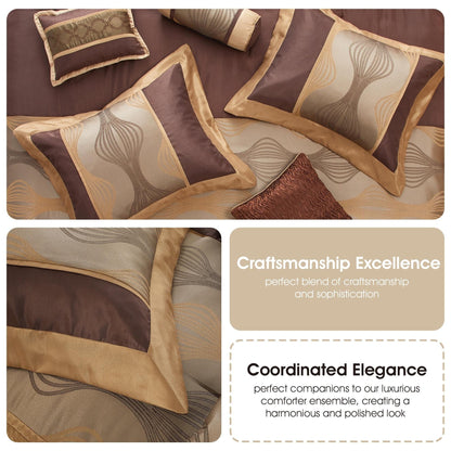 Ensemble de couette géométrique moderne Nanshing Daniella 7 pièces