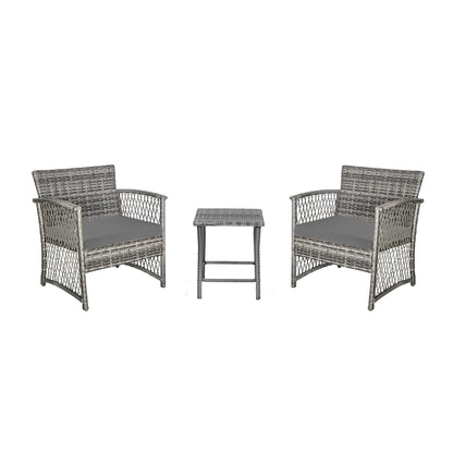 Ensemble de patio bistro en osier Heritage Outdoor 3 pièces