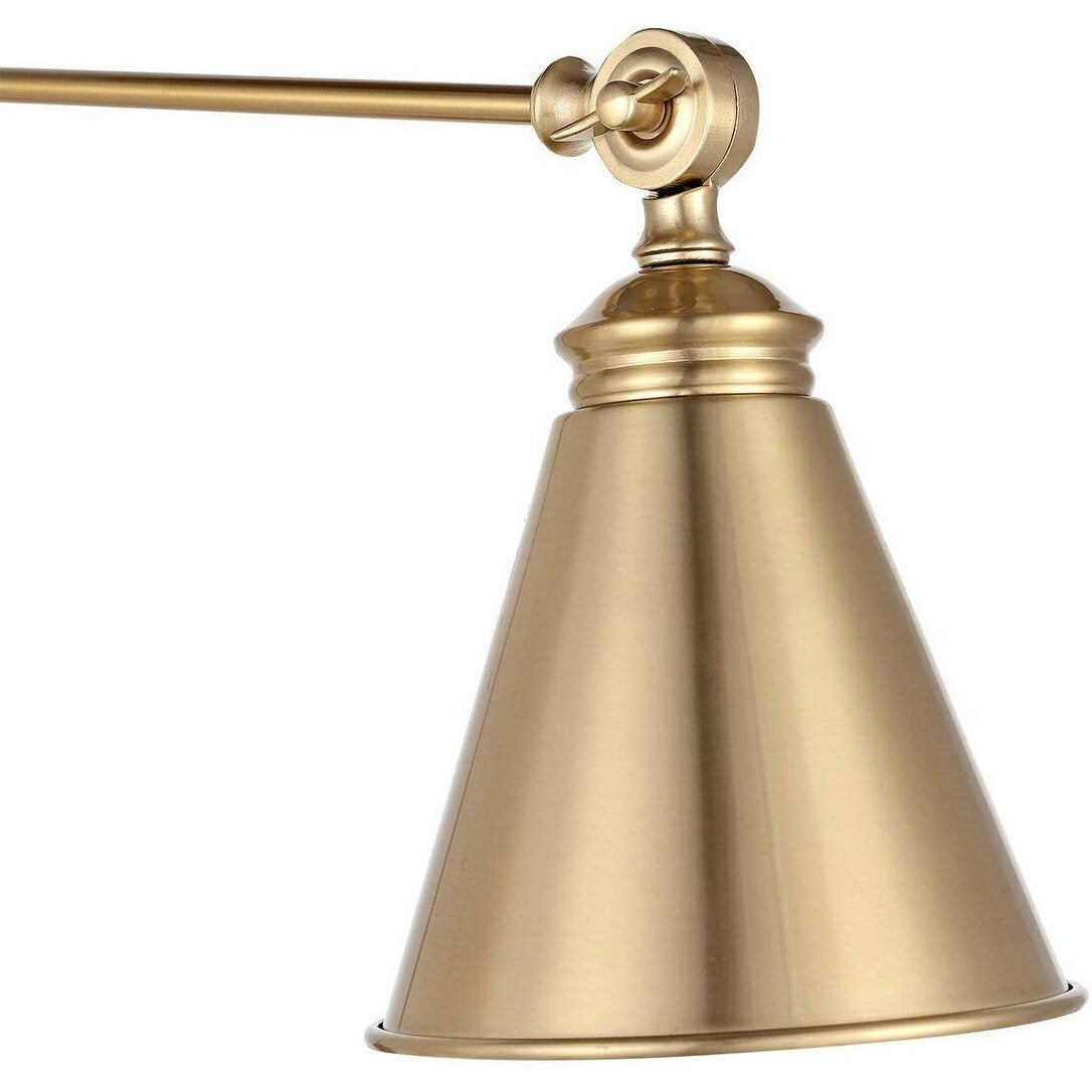 Applique murale industrielle à bras pivotant WINGBO avec abat-jour en métal, paquet de 2...