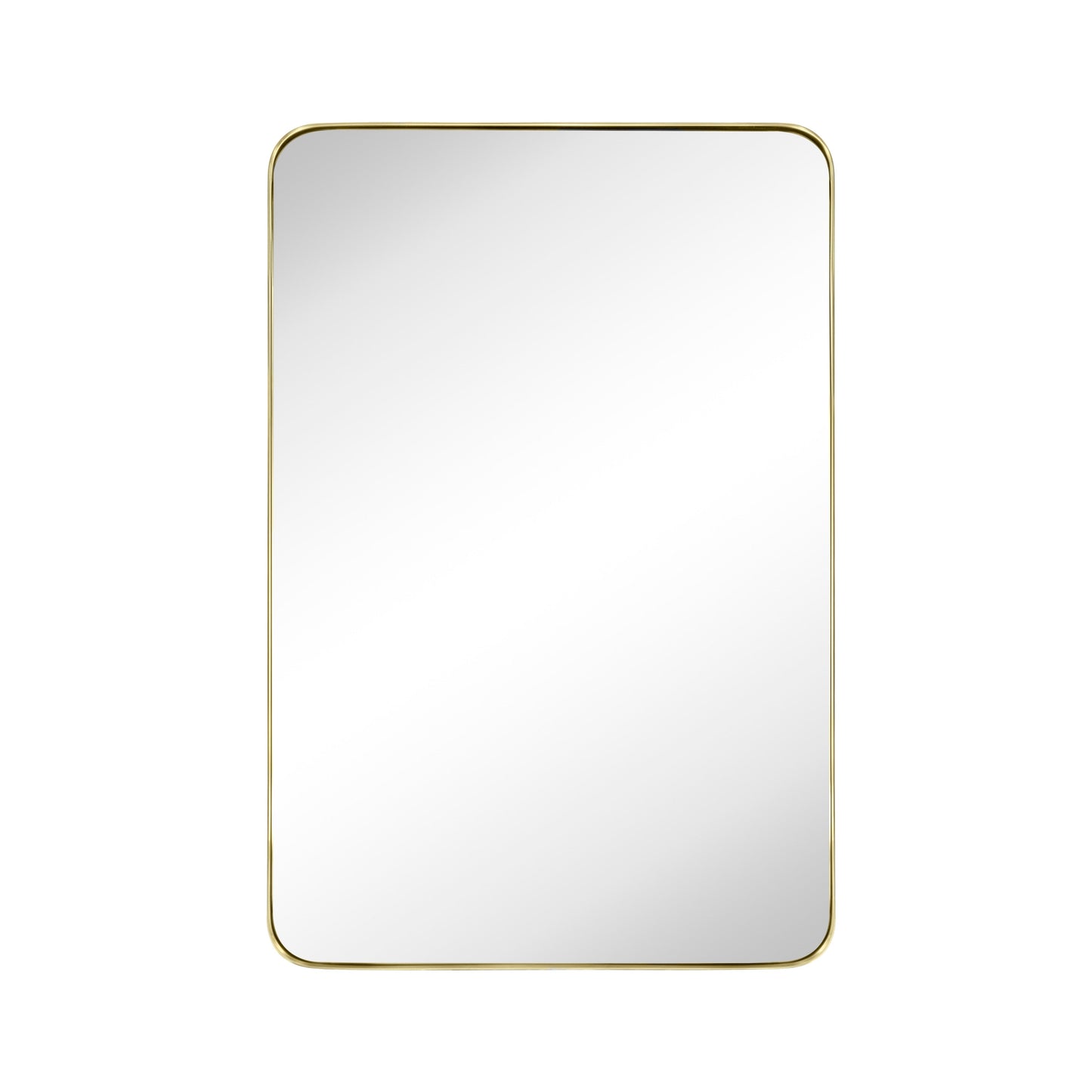 Miroir de salle de bain rectangulaire moderne et contemporain TEHOME Kengston